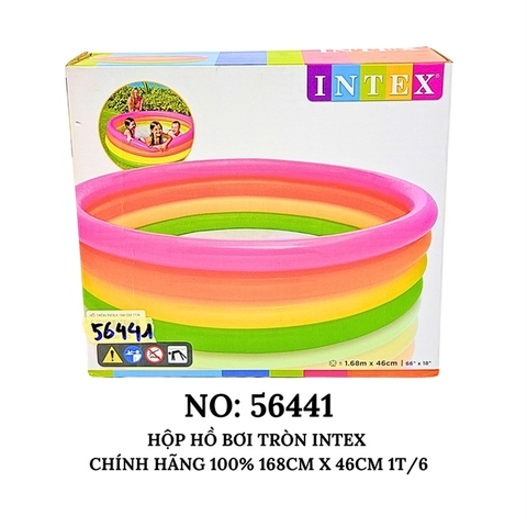 HỒ TRÒN INTEX 168 CM 1T/6