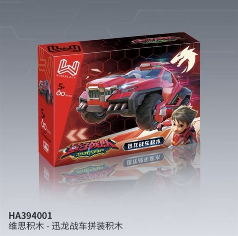 HA394001 HỘP RÁP LOGO XE ĐỊA HÌNH VELOCIRAPTOR 1T/24