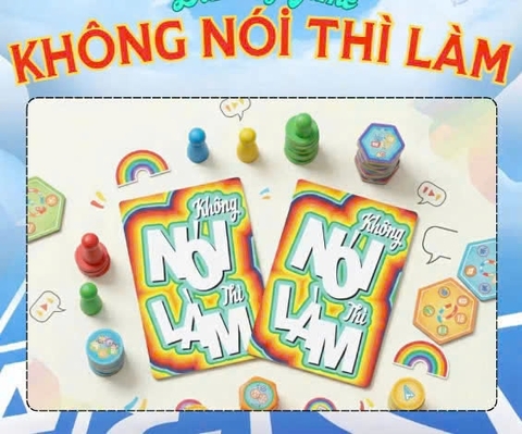 Bộ trò chơi Không Nói Thì Làm (Lói Hay Lèm ) 60 lá - (bộ)