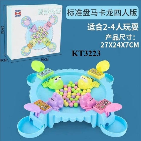 3223 HỘP TRÒ CHƠI ẾCH 4C ĂN KẸO (Frogs eat beans)