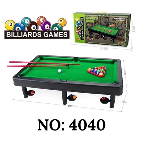 4040 HỘP BÀN BIDA LỖ Sports Game
