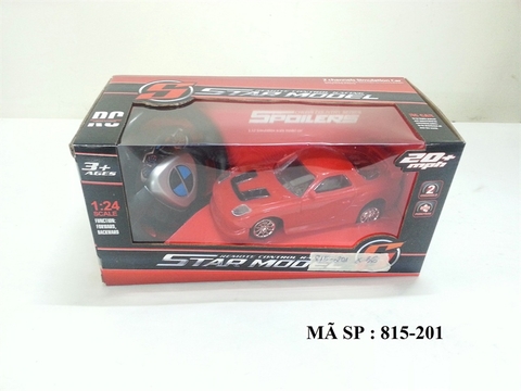 815-201 HỘP XE HƠI ĐK 3 Đ.TÁC KHÔNG SẠC, VÔ LĂNG 1:24