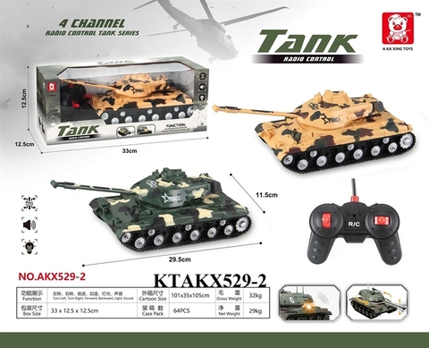 AKX529-2 HỘP XE TĂNG QUÂN SỰ ĐK 7 Đ.TÁC, KHÔNG SẠC , ĐÈN TANK (2 MÀU) AKX529-1-2-3-4-5-6-7-8