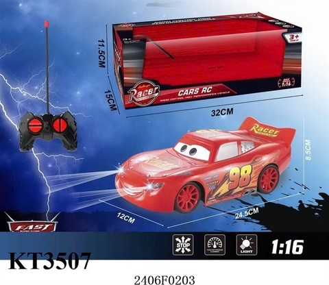 3507 HỘP XE HƠI MẶT CƯỜI (SỐ 98) ĐK 7 Đ.TÁC, ĐÈN, KHÔNG SẠC TL 116 CARS RC H701, 3507 (SỐ 98)