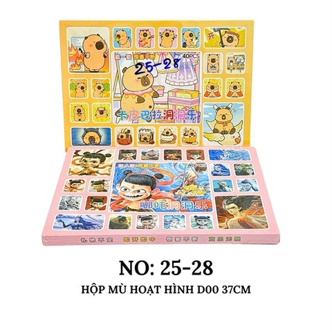 HỘP MÙ HOẠT HÌNH D00 37CM