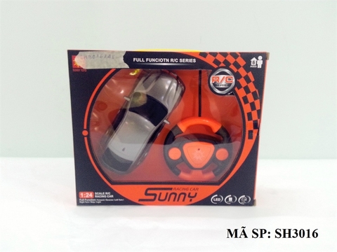 SH3016 HỘP XE HƠI ĐK CÓ SẠC, VÔ LĂNG 1:24 SUNNY