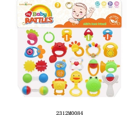 K225D399 TÚI LẮC TREO NÔI 20 MÓN MY BABY RATTLES (PVC)