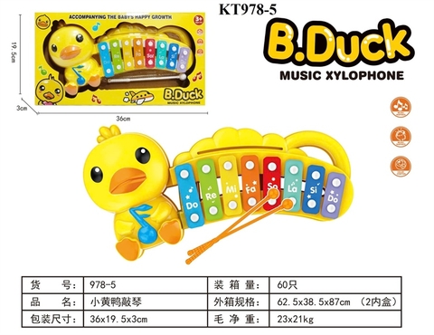 KT978-5 HỘP ĐÀN GÕ VỊT B.DUCK 36X3X19.5