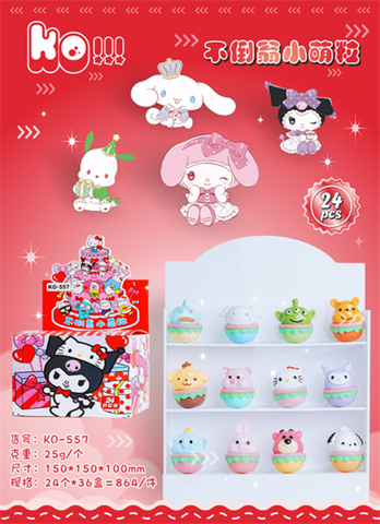 KO-557 HỘP BLINDBOX ROLY-POLY 1T/120