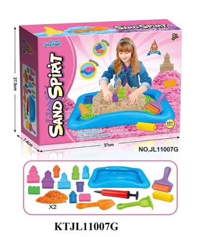 KTJL11007G HỘP ĐẤT SÉT CÁT NẶN NHÀ LÂU ĐÀI+ KHÂY+ KHUÔN SAND SPIRIT 37X7.4X27.5
