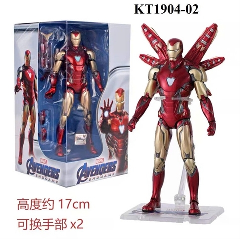 KT1911-02 HỘP MÔ HÌNH ROBO SN IRON MAN INFINITY 18CM