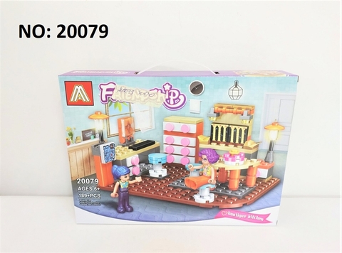 20079 HỘP LOGO RÁP NHÀ BẾP 189 MIẾNG BOUTIQUE KITCHEN (FRIENDFHIP)