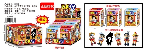 HỘP BLINDBOX CẬU BÉ MŨI DÀI 1L/6 1T/48