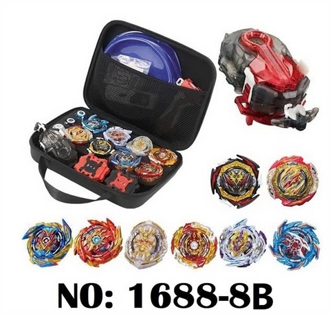 1688-8B HỘP TÚI XÁCH SÀN ĐẤU CON QUAY SẮT 8C + TAY CẦM BATTLE GYRO TOOL BAGS