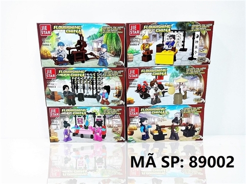 89002 HỘP LOGO RÁP PHỐ CỔ TRUNG HOA 6C Flourishing China (JIE STAR) (TÍNH HỘP)