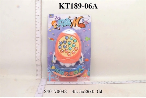 KT189-06A VĨ CÂU CÁ PIN + 15C CÁ FISH 45.5X29