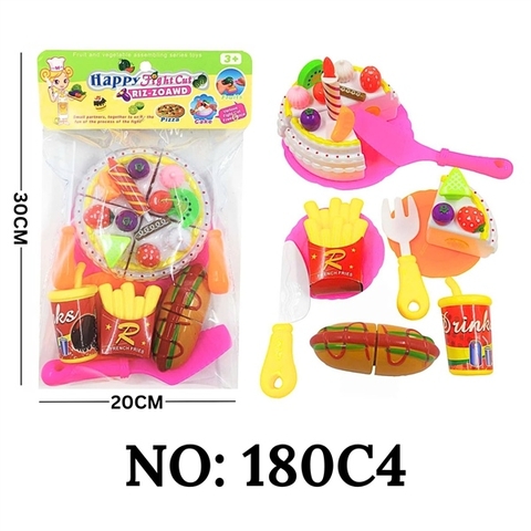180C4 TÚI BẾP DÍNH BÁNH SINH NHẬT+ HOT DOG+ KHOAI TÂY CHIÊN (HAPPY FIGHT CUT) PVC 180ABCDEF