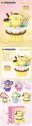 K20816  HỘP LOGO RÁP POMPOMPURIN 102PCS 92.3*70.8*95.5MM 1T/36
