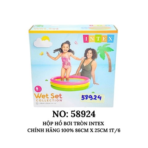 HỒ TRÒN INTEX 86 CM 1T/6