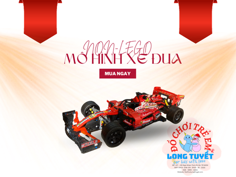 10295 HỘP LOGO RÁP XE ĐUA F1 1448 MIẾNG Speed & Furious