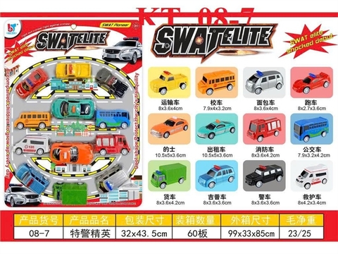 KT_08-7 VĨ XE CS TRỚN 12C ĐỦ MẪU ( XE CS, BUS, CỨU THƯƠNG, CT CỨU HỎA) SWATELITE 32X43.5