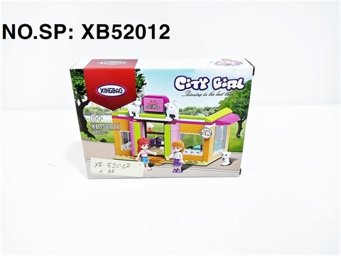 XB52012 HỘP LOGO RÁP SHOP THÚ CƯNG 175 MIẾNG City Girl