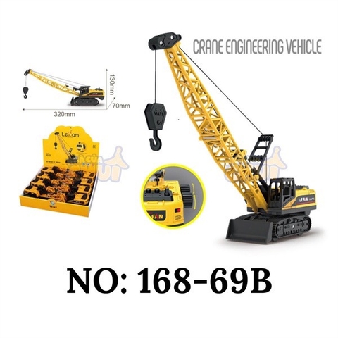 168-69B HỘP XE CT CẦN CẨU XÚC BÁNH XÍCH TRỚN 8C (TÍNH HỘP) COS 168-69