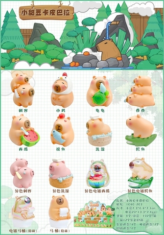 1040-203 HỘP BLINDBOX CAPYBARA 1L/8 1T/192