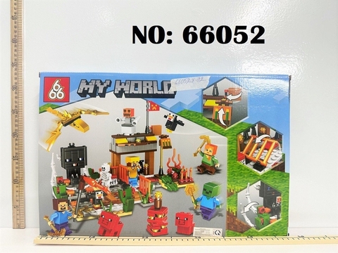 66052 HỘP LOGO RÁP NHÀ NÔNG TRẠI MY WORLD 443 MIẾNG