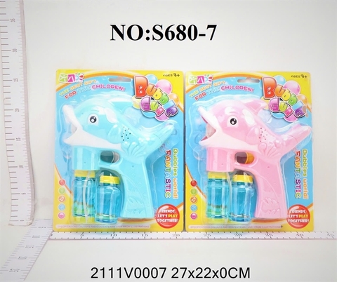 S680-7 VĨ X_ XÀ BÔNG CÁ HEO PIN + 2 BÌNH ( HỒNG, XANH)