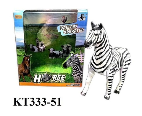 KT333-51 HỘP THÚ NGỰA VẰN PIN BATTERY OPERATED (THÚ PIN) LĐ