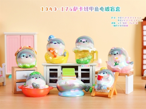 1040-176 HỘP BLINDBOX RÙA SAKABAN 1L/6 1T/96