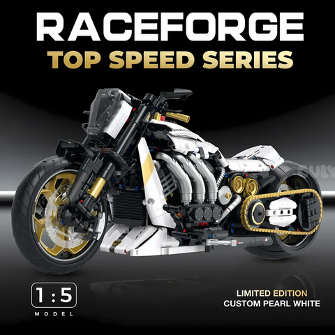 60522 HỘP LOGO RÁP XE MOTO LAMBORGHINI 1810 MIẾNG TL 15 RACEFORGE 22CMX17CMX52.8CM