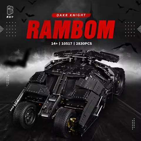 10517 HỘP LOGO RÁP XE HƠI 2830 MIẾNG TL: 1:8 RAMBOM
