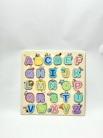 BẢNG CHỮ IN HOA GỖ 1T/72