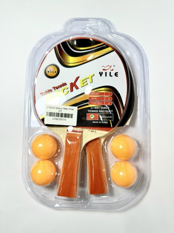 VĨ VỢT BÓNG BÀN 4 TRÁI 1T/50