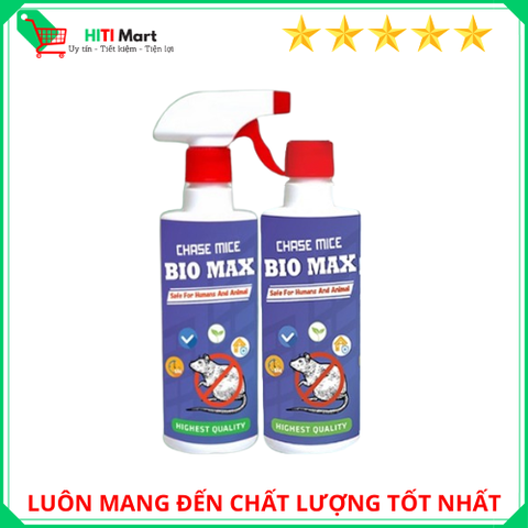 Xịt Đuổi Chuột Bio Max
