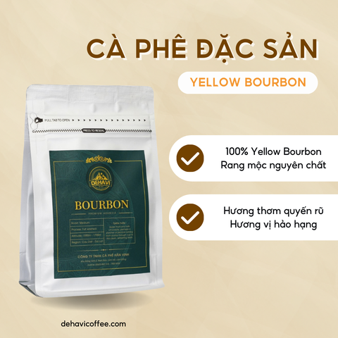 Cà phê đặc sản ARABICA BOURBON Cầu Đất | 250gr