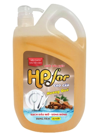 Nước Rửa Chén 2,1kg HP FOR hương Quế