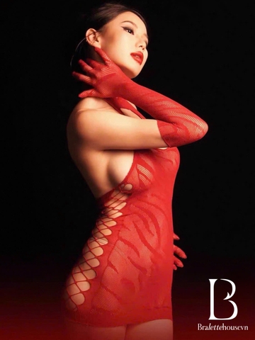 [HOISERY] Kate Bodystock tất vớ body kèm găng tay co giãn gợi cảm Bralettehousevn