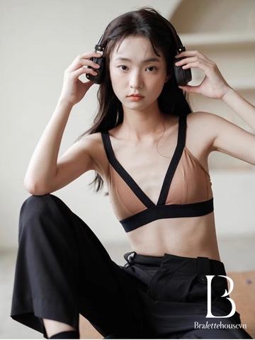 S1767 Sumi Bralette nữ đai bản to không gọng mút có thể tháo rời phong cách năng động sporty Bralettehousevn