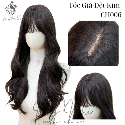 Tóc Giả Dệt Kim CH006 60cm