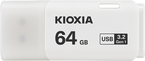 USB 3.2 KIOXIA TransMemory U301 64GB upto 100MB/s LU301W064GG4 Trắng - Bảo hành 5 năm