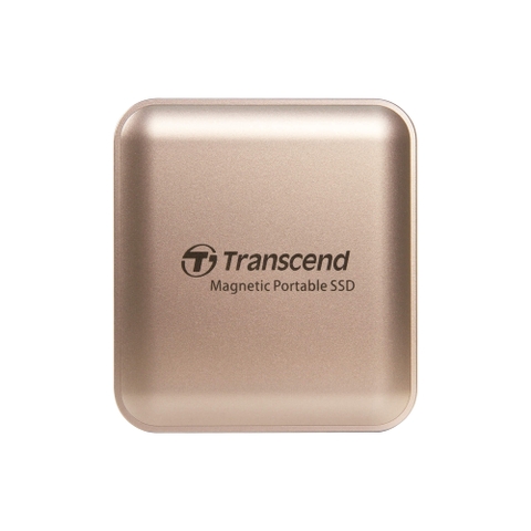 Ổ cứng di động SSD Transcend Magsafe 2TB 2500MB/s màu vàng Gold TS2TESD420G- Bảo hành 5 năm