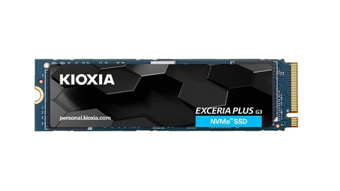 Ổ cứng gắn trong SSD KIOXIA EXCERIA PLUS G3 2TB M2 2280 PCIe4x4 NVMe upto 5000MB/s LSD10Z002TG8 - Bảo hành 5 năm