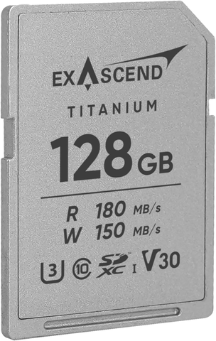 Thẻ Nhớ SDXC Exascend Titanium 128GB C10 U3 V30 UHS-I upto 180MB/s EX128GSDU1-M - Bảo hành 5 năm