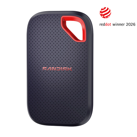 Ổ cứng di động SSD Sandisk Extreme Portable 1TB up to 2000MB/s SDSSDE70-1T00-G25 - Bảo hành 5 năm
