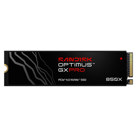 Ổ cứng gắn trong SSD SANDISK Optimus GX PRO 850X PCIe 4TB M2 2280 PCIe NVMe Gen 4.0 x4 upto 7300MB/s, SDSP81400TAN-000E0 - Bảo hành 5 năm