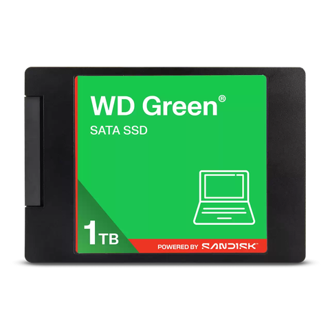 SSD gắn trong WD Green 2.5 inch SATA III 1TB  upto 545MB/s WDS100T5G0A-00CPT0 - Bảo Hành 3 năm