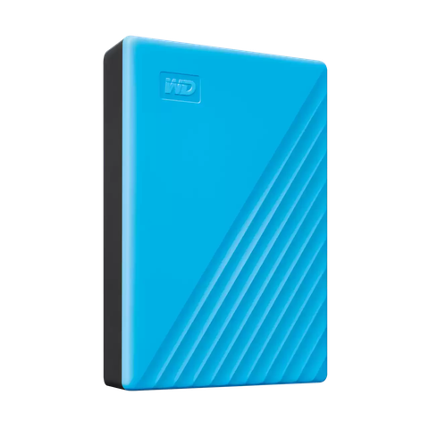Ổ cứng di động HDD Western Digital My Passport USB 3.2 2.5 6TB 5Gbps Xanh WDBR9S0060BBL-WESN - Bảo hành 3 năm